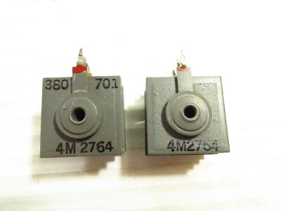 Paquete de 2 rectificadores vintage R-R Company selenio metálico, 4M2764, 3 PIN Foto 1 de 4