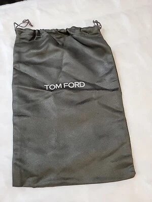 Сумка для хранения пыли на шнурке из микрофибры искусственной замши Tom Ford 9,75 дюйма x 14,5 дюйма No01 - Изображение 1 из 4