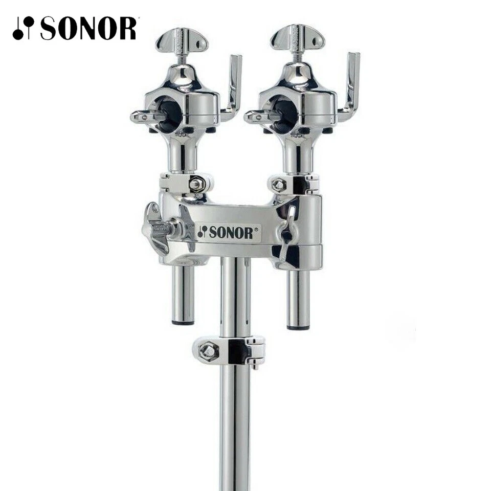 Sonor DTH-675-MC 600 Series Double Tom Holder Chrome with Omni Ball System - Image 1 of 1
