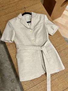 Neu mit Etikett Designer Blossom H Company Seoul Größe M Kurzarm Blazer mit Gürtel kostenloser Versand - Bild 1 von 9