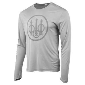 Beretta Vintage Trident Crew (XL)- Lt. Grey - Picture 1 of 3