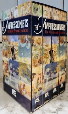 The Impressionists: The Other French Revolution A&E (4 VHS, BOXED SET) - Image 1 of 4