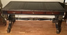 Vintage Leather Top Desk - Claw Foot Excellent Condition “Rare” Local Pickup