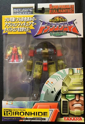 TRANSFORMERS TAKARA MEGASCF 10 IRONHIDE DESTRON NEW SEALED USA FREE SHIPPING - Image 1 of 4