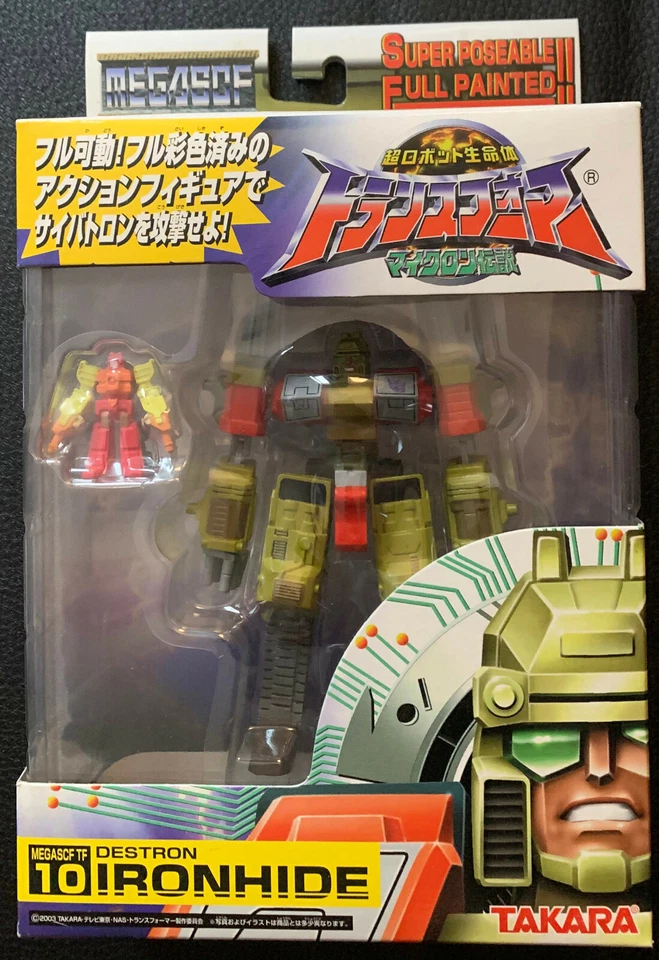 TRANSFORMERS TAKARA MEGASCF 10 IRONHIDE DESTRON NEW SEALED USA FREE SHIPPING - Image 1 of 4