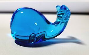 Miniature Glass Blue Whale