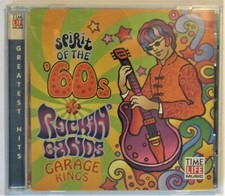 New ListingTime Life Spirit of the 60's Rockin' Bands Garage Kings Cd Rare Various Artists