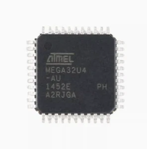 ATMEGA32U4-AU Chip 8-bit Microcontroller AVR 16K Flash USB TQFP-44 - Picture 1 of 6