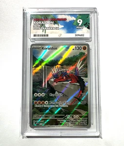 Koraidon 2023 Black Star Promo ETB #014 ACE 9 con etiqueta especial ACE - Imagen 1 de 2