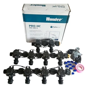 Hunter 12 Station Pro-HC WiFi Irrigation*Outdoor*10x3/4" Solenoid,FreeRainSensor - Picture 1 of 6