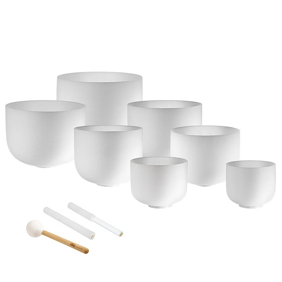 MEINL Sonic Energy Kristallklangschalen Chakra-set (csbsetcha)