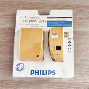 Philips Bezprzewodowy modem do telefonu Jack System PH0900 Turn AC Gniazda do gniazd telefonicznych - Zdjęcie 1 z 11