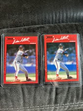 1990 Donruss #108 Jim Abbott ERROR ROOKIE CARD NO DOT AFTER INC & CORRECTED CARD