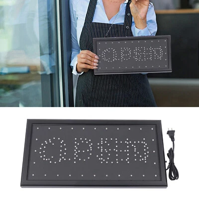 Open/Closed LED Sign Light Store Shop Business Sign Display Shop Bar Neon Lamp - Image 1 of 4