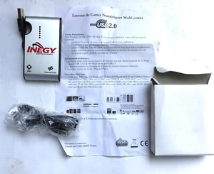 USB 2 LECTEUR DE CARTES NUMÉRIQUES MULTI CARTES - Picture 1 of 2