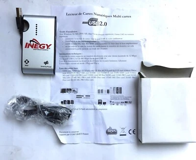 USB 2 LECTEUR DE CARTES NUMÉRIQUES MULTI CARTES  - Immagine 1 di 2