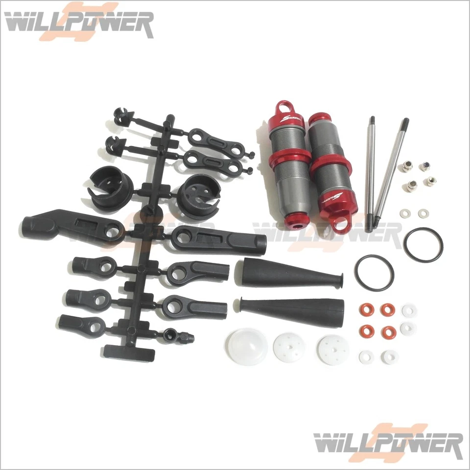 SWorkz S350 Rear Race Shock Set #SW-210008 (RC-WillPower) 1:8 Dirt Buggy Damper - Image 1 of 1