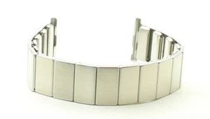 ROWI FIXO-FLEX Vintage 20mm Silver Expandable New Old Stock Watch Bracelet - Picture 1 of 4