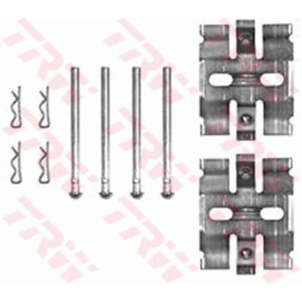 TRW Kit D'Accessoires Plaquette Arrière pour Volvo 240 Break P245 P242 P244 - Photo 1/1