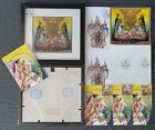 Set Ukrainian stamp «Ukrainian carols in Kyiv-Pechersk lavra»cancellation Odessa