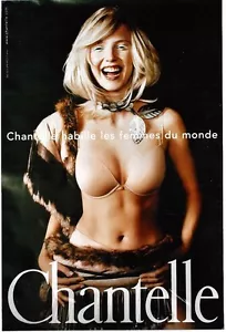 Original vintage poster FRANCE SEXY LINGERIE CHANTELLE c.2000 - Picture 1 of 1