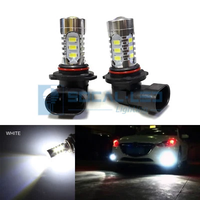 2x Bombillas LED Blancas HB4 9006 15W SMD 5730 Luz Antiniebla Alto Brillo DRL + Proyector Foto 1 de 4