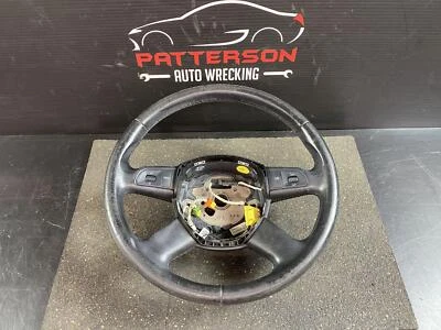 2005 奥迪 A6 STEERING 轮子黑色皮革带配件控制 — 第 1/4 张图片