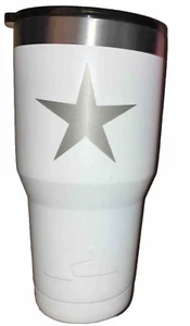 DALLAS Cowboys Heavy TX STAR Steel Silver STAR Star Powder Coated 2 LOT-30oz NEW - Picture 1 of 2