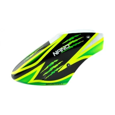 Microheli Aerógrafo Fibra de Vidrio Verde Toldo Arañazos - HOJA NANO CPX / S2 / S3 Foto 1 de 3