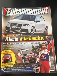 MAGAZINE ECHAPPEMENT N°543 NOV 2012 LOEB SARDAIGNE ALSACE RALLY RALLYE WRC - Imagen 1 de 2