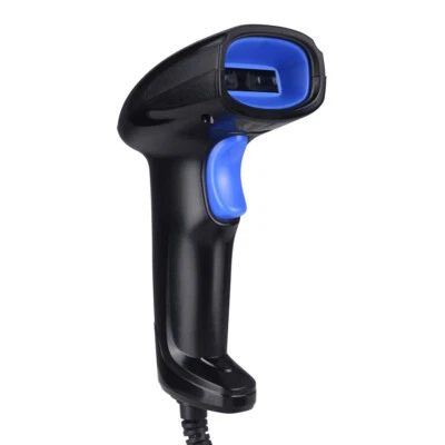 Handheld USB Wired Barcode Scanner 1D 2D QR Code Reader for PC Wins 7/8/10 xp - Image 1 of 4