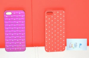 Cover Custodia Case con Brillantini Strass per iPhone 5 e 5s - Foto 1 di 11