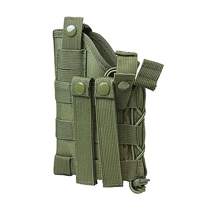 NcSTAR Vismall Ambidextrous Modular MOLLE Pistol Holster Green CVHOL2953G