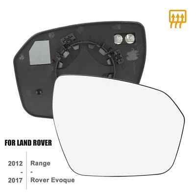 Espejo retrovisor de vidrio térmico lado pasajero derecho para Land Rover para Range Rover Evoque Foto 1 de 4