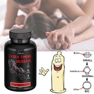 Alargador de Pene Nuevo XXXL Ganancia 12+ Pulgadas Cápsulas de Crecimiento Crecimiento Más Rápido 60 Cap. - Imagen 1 de 10