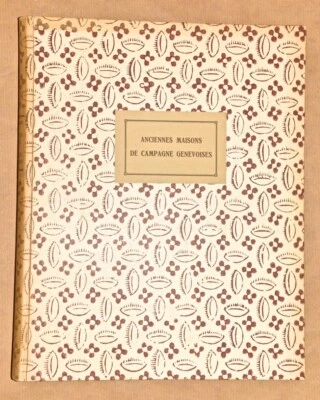 ANCIENNES MAISONS DE CAMPAGNE GENEVOISES - Photo 1/4