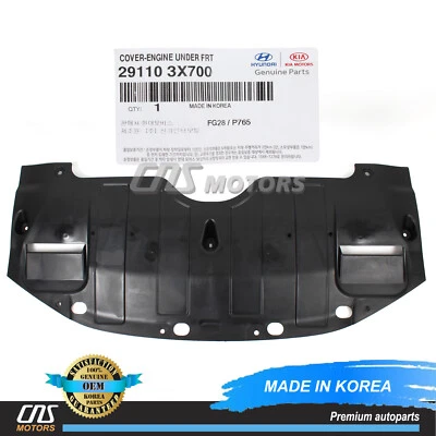 GENUINE Front Engine Under Cover for 2014-2016 Hyundai Elantra Sedan 291103X700 Foto 1 de 3