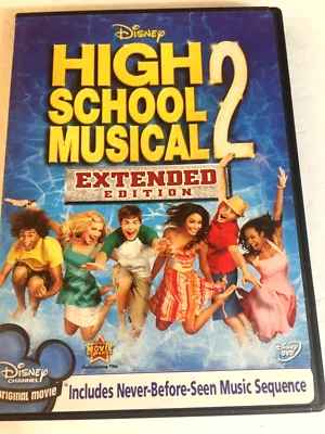 Disney High School Musical 2 Extended Edition DVD Ships Same Day With Tracking - Image 1 of 2