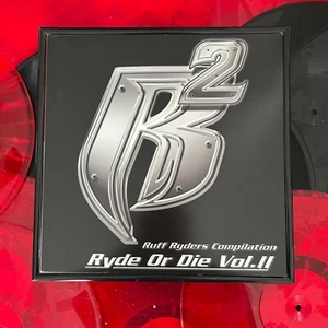 RUFF RYDERS RYDE OR DIE DMX SNOOP DOGG WU TANG CLAN EVE LP PROMO FLAT POSTER - Picture 1 of 4