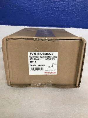 Honeywell RU65002S Full Facepiece Respirator W/ 5-Point Headnet Strap Small New - Image 1 of 4