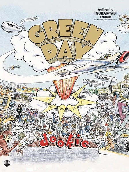Green Day Dookie for Guitar Tab Sheet Music Chords Lyrics Punk Rock Songs Book - Image 1 of 1