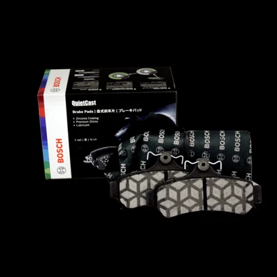 Bosch Quietcast Rear Brake Pad Set for Toyota Camry AVV50R 2.5L PETROL-HEV 2ARFX - image 1 of 2
