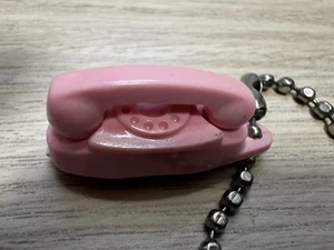 Vintage Schlüsselanhänger The Princess Telefon rosa - Bild 1 von 7
