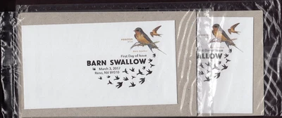 Scott #U696 Barn Swallow Forever Stamped Entire Envelope #6R & #10R  - Sealed - Image 1 of 3