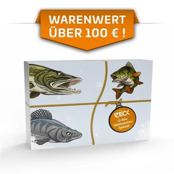 Zeck Ü-Box Weihnachts-Spezial 2025 Raubfisch Überraschung Geschenk Idee Angler - Bild 1 von 1