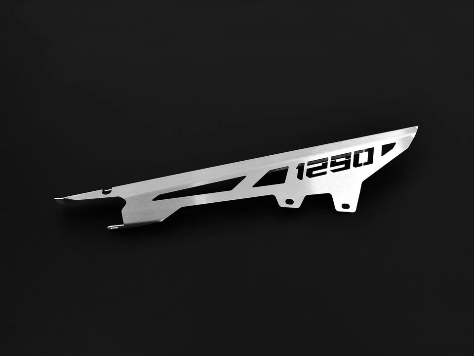 Funda de cadena compatible con logotipo KTM 1290 Super Adventure plateada Foto 1 de 1