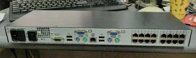 HP AF617A Serverkonsole 16 Port Externer KVM Analog Switch 513736-001 517691-001 - Bild 1 von 3