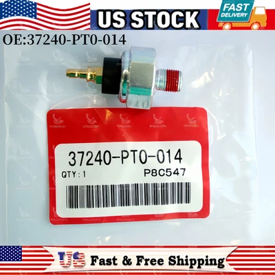 INTERRUPTOR DE PRESIÓN DE ACEITE ORIGINAL OEM HONDA ACUERDO ODYSSEY ACURA MDX RSX 37240-PT0-014 Foto 1 de 4