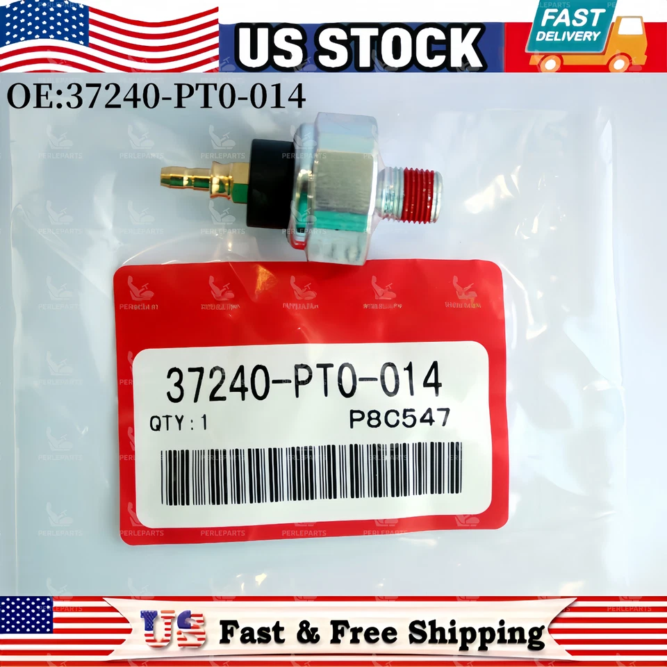 INTERRUPTOR DE PRESIÓN DE ACEITE ORIGINAL OEM HONDA ACUERDO ODYSSEY ACURA MDX RSX 37240-PT0-014 Foto 1 de 4