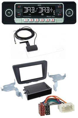 Dietz DAB Bluetooth USB MP3 Autoradio für Suzuki Baleno (EW, ab 2016) - Bild 1 von 4